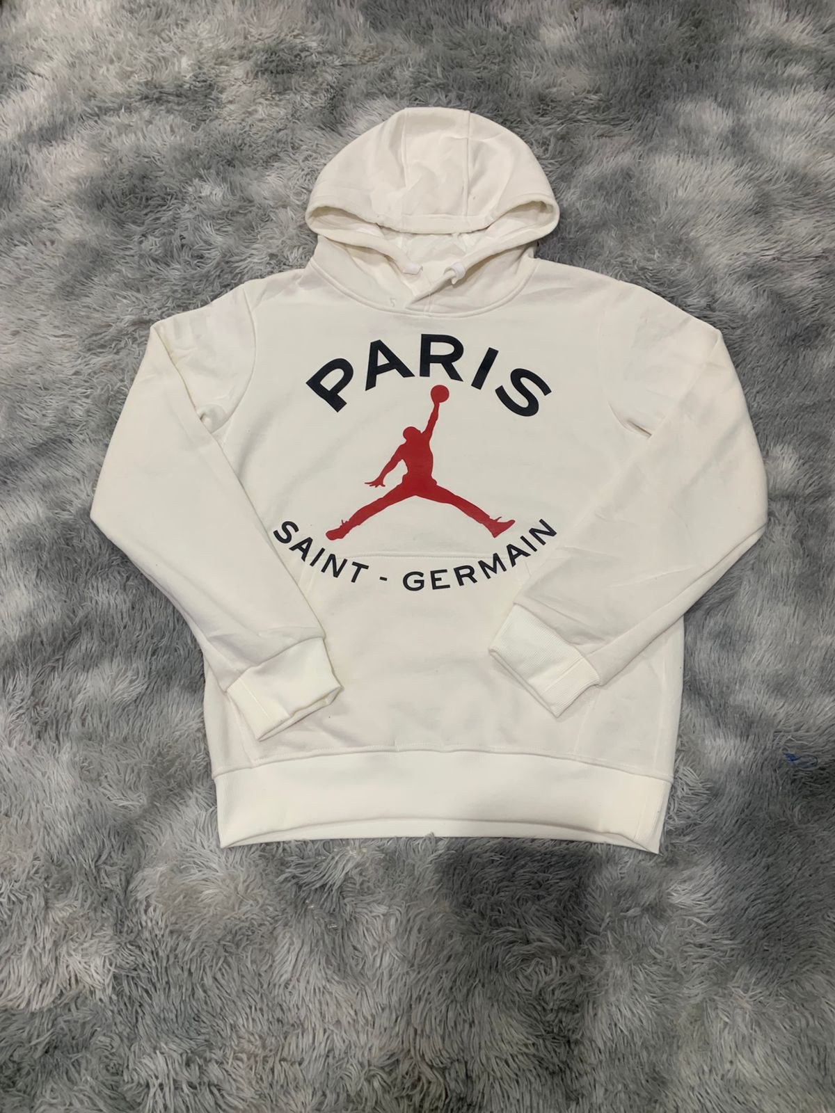 SUDADERA JORDAN PARIS BLANCA