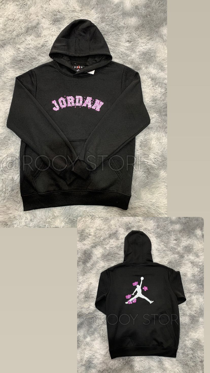 SUDADERA JORDAN JACARANDAS NEGRA