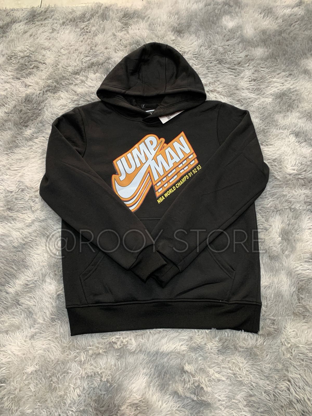 SUDADERA JORDAN JUMP MAN NEGRO